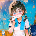 ゆな｜体育のあと 2枚目