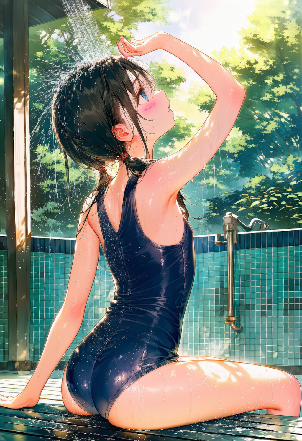 半屋外シャワー 4枚目