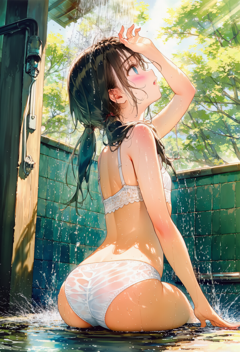半屋外シャワー 3枚目