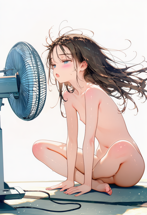 まだ暑いー