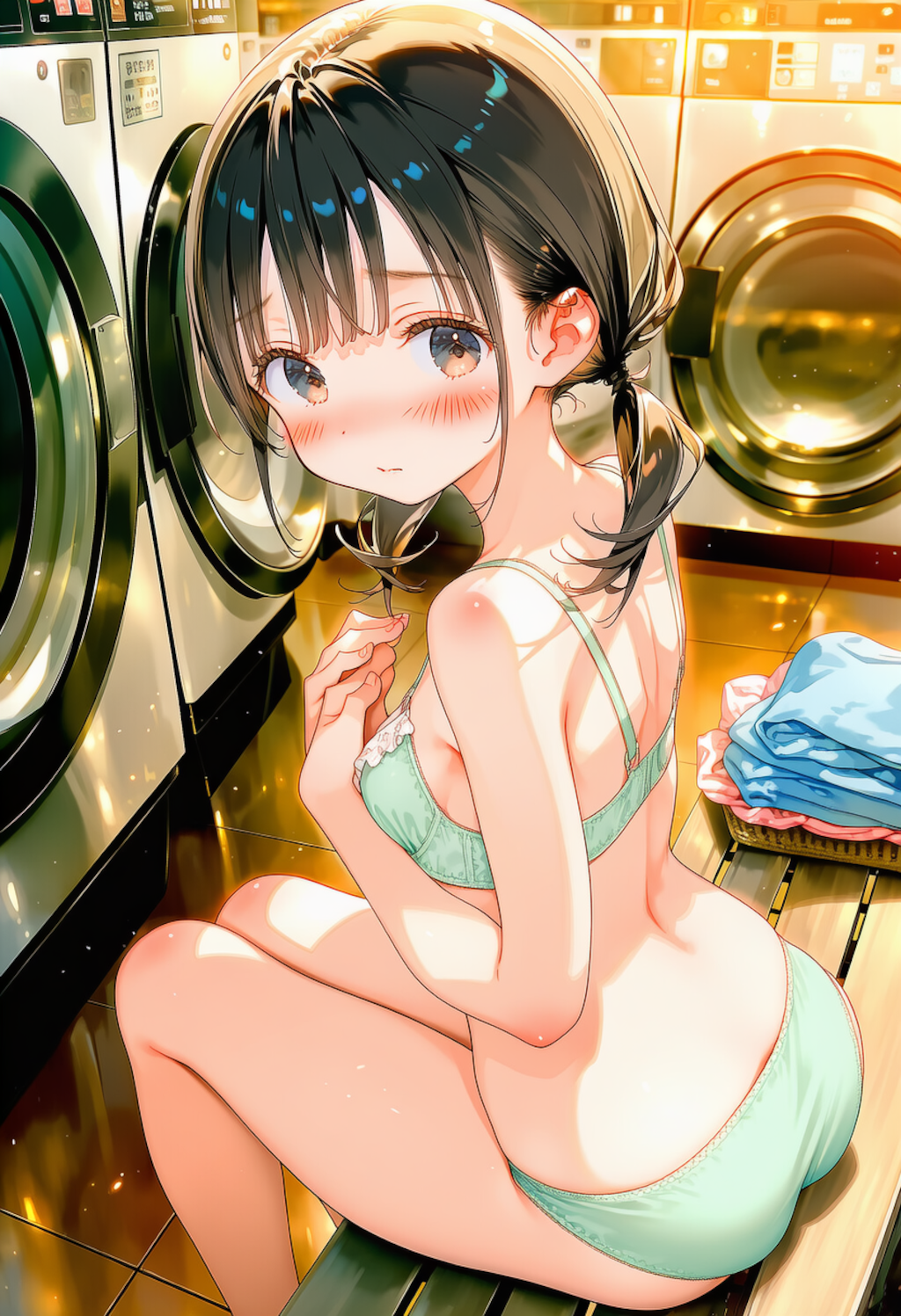 ゆな｜洗濯待ち 3枚目