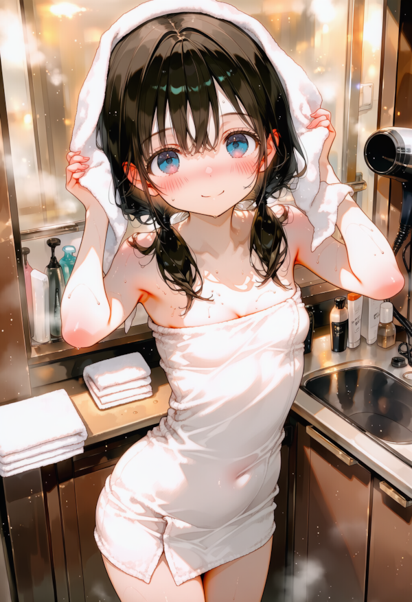 ゆな｜風呂上り