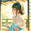 浴衣と畳 3枚目