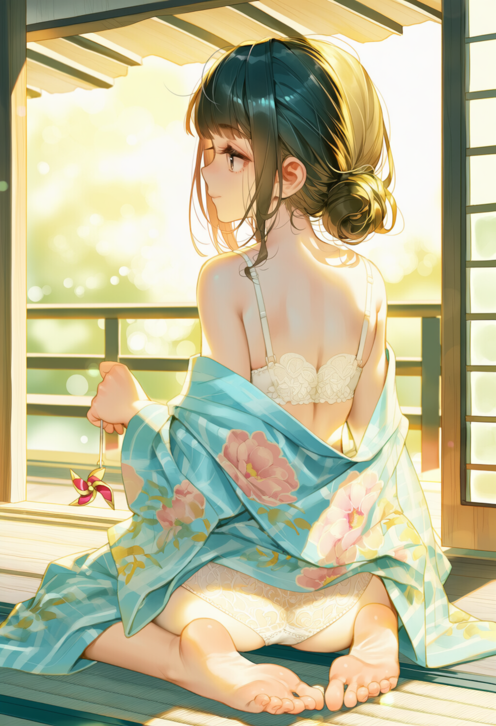 浴衣と畳 3枚目