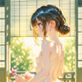 浴衣と畳 8枚目