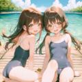 水辺のベンチ 4枚目