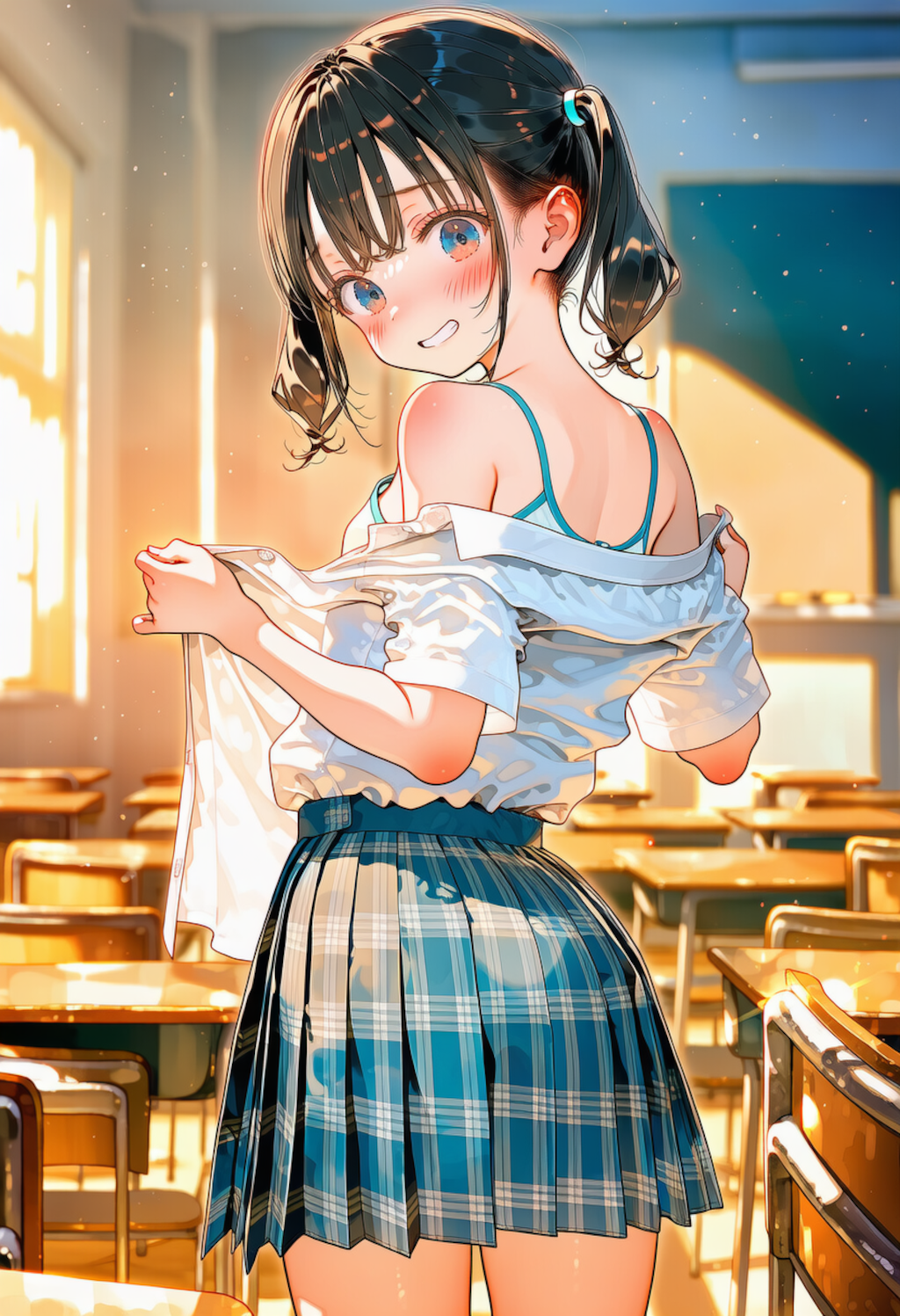ゆな｜放課後の着替え 1枚目