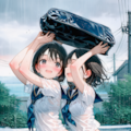 雨も楽しい 3枚目