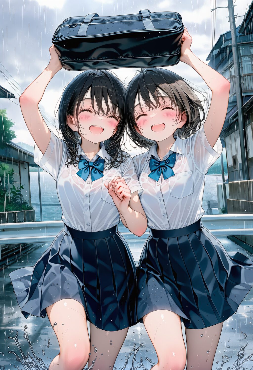 雨も楽しい 2枚目