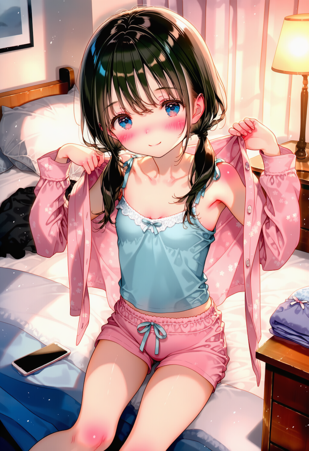 ゆな｜部屋着に着替え 2枚目