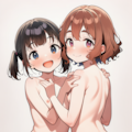 パーマちゃんとツインテちゃん 8枚目