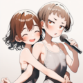 パーマちゃんとベリショちゃん 3枚目