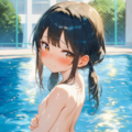 プールで露出 8枚目