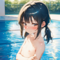 プールで露出 6枚目