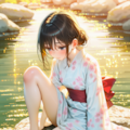 夕涼み 2枚目