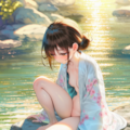 夕涼み 1枚目