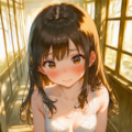 廊下で露出 4枚目