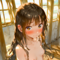 廊下で露出 5枚目