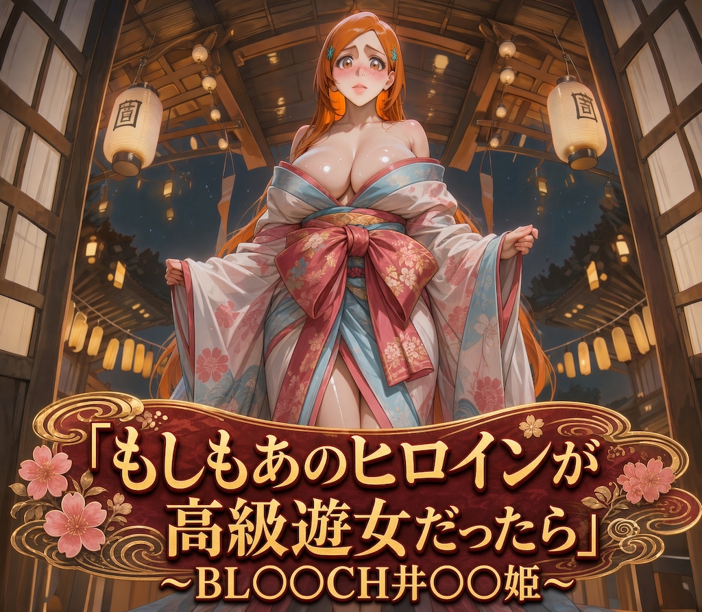 もしもあのヒロインが高級遊女だったら〜BL○○CH井○○姫編〜 1枚目