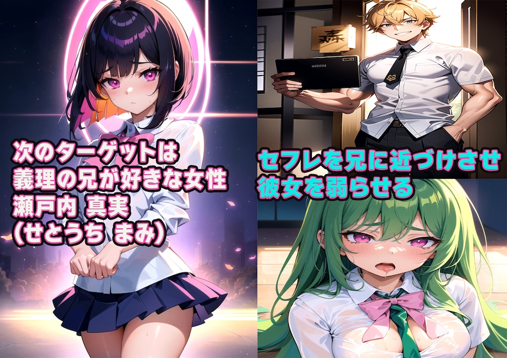 後輩女子が転校生に寝取られる-瀬戸内真実編- 3枚目