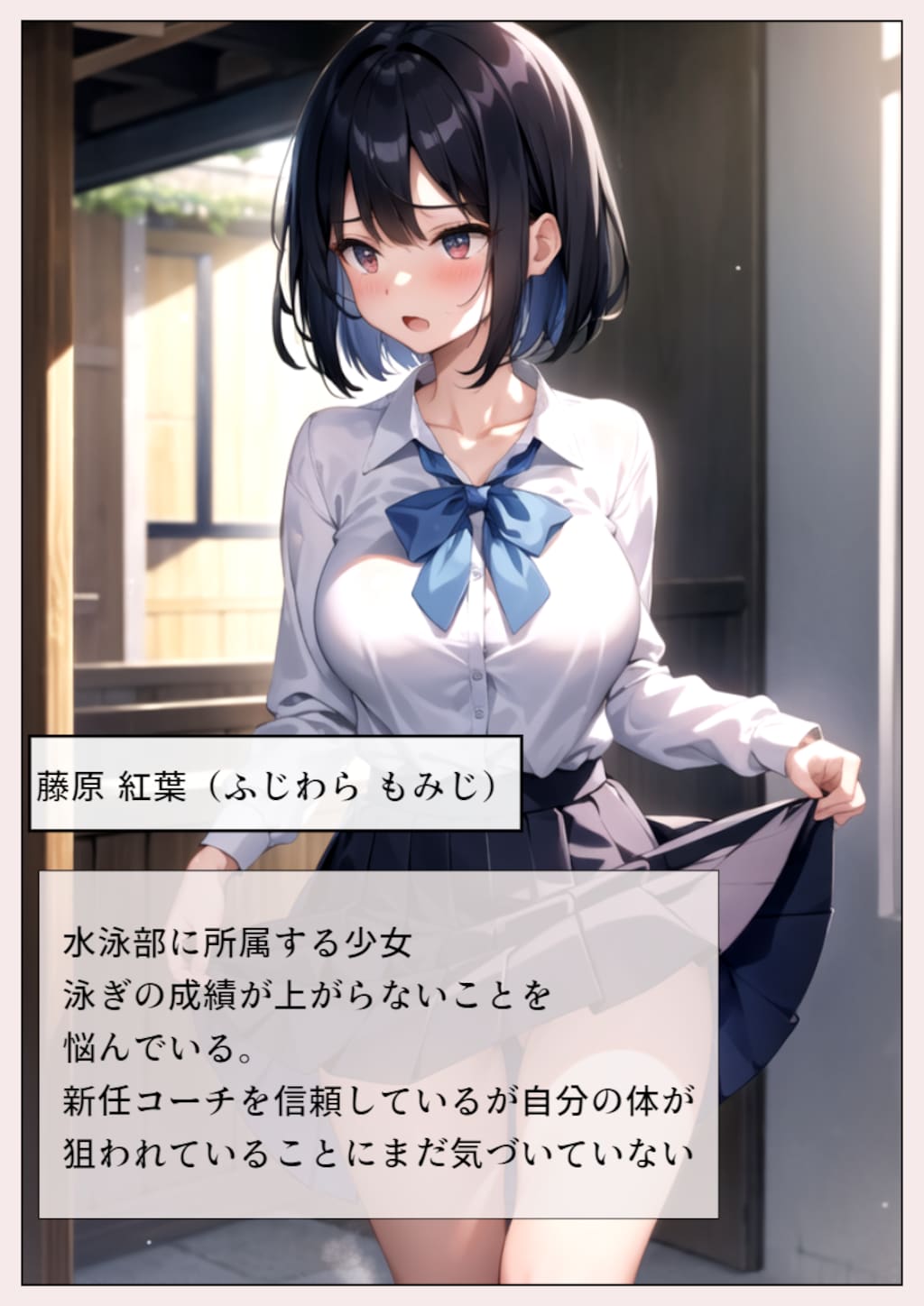 チャラ男教師に堕とされる水泳部の彼女 2枚目