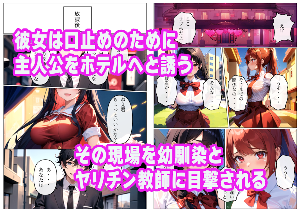 ヤリチン教師に狙われた幼馴染-序章- 5枚目
