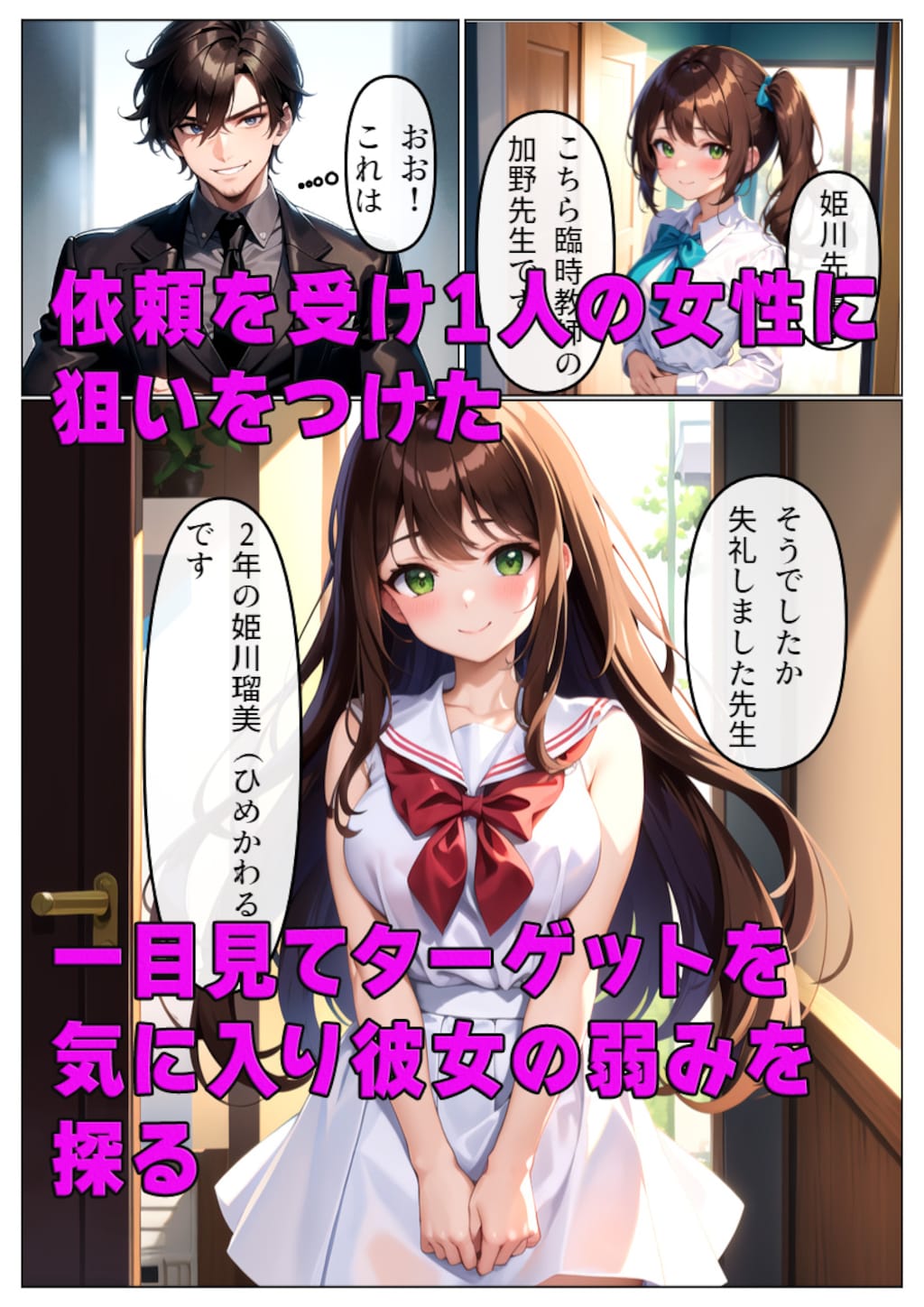 狙われた学園 清純な乙女が淫らに堕ちていく 4枚目