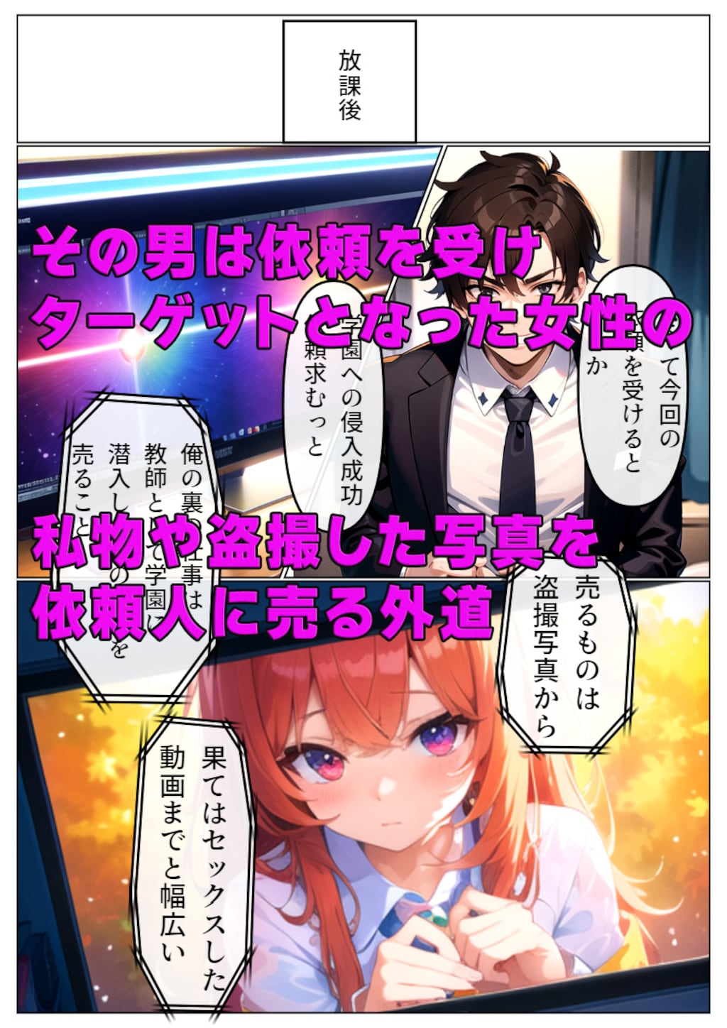 狙われた学園 清純な乙女が淫らに堕ちていく 3枚目