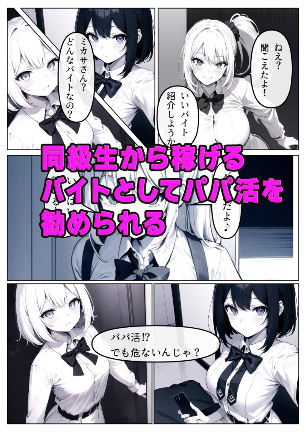 パパ活へのキケンすぎる誘い 清楚彼女が堕ちていく 3枚目