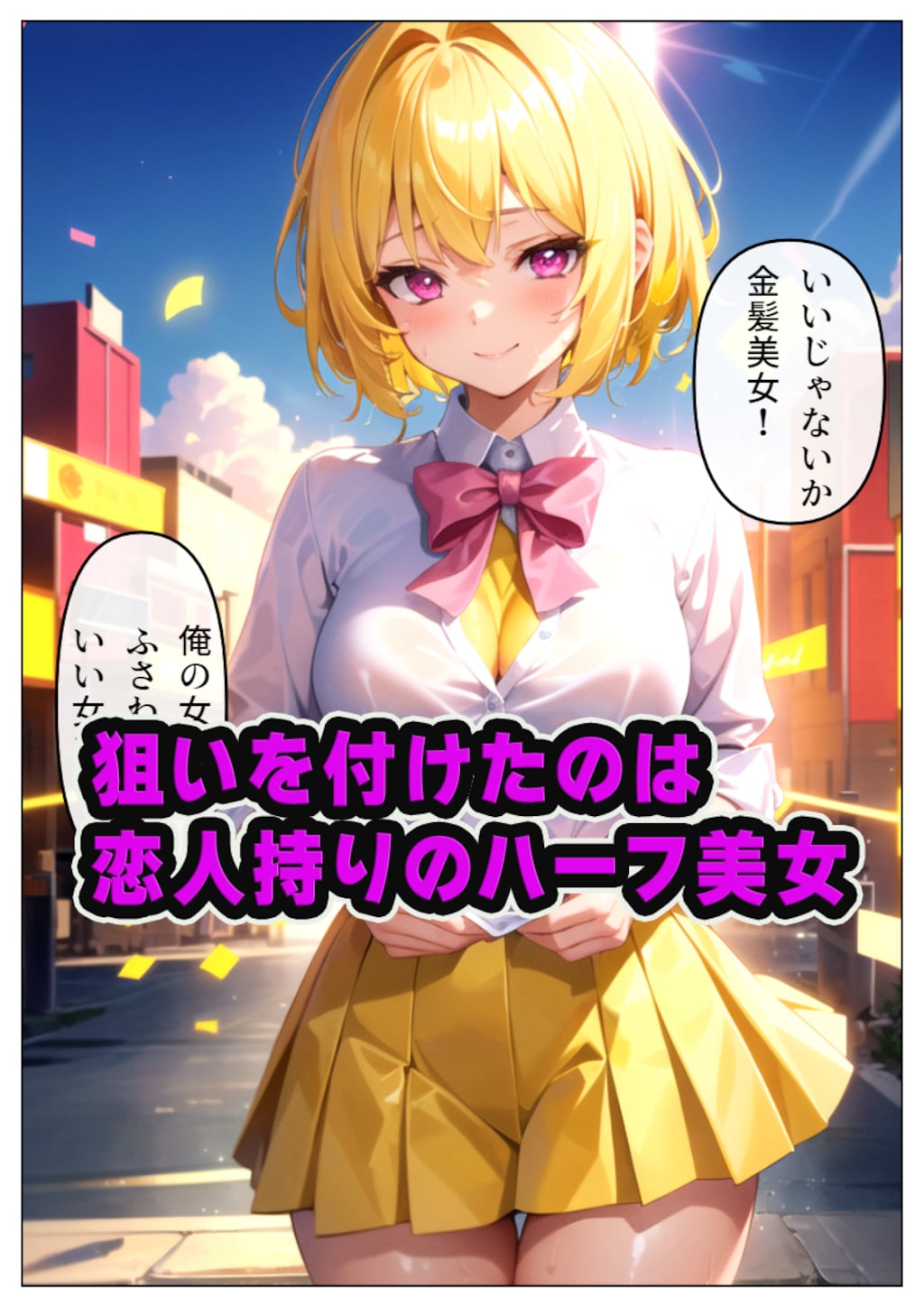 ハーフ女子が転校生に寝取られる-中村彩香編- 3枚目