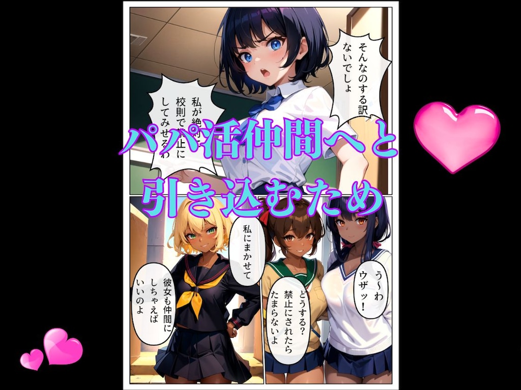 真面目な委員長がパパ活に堕ちる 5枚目