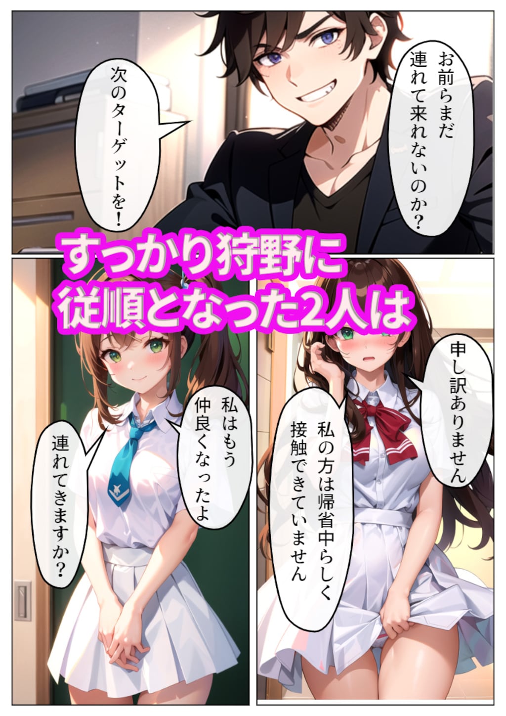 狙われた学園4 清純な乙女が淫らに堕ちていく 2枚目