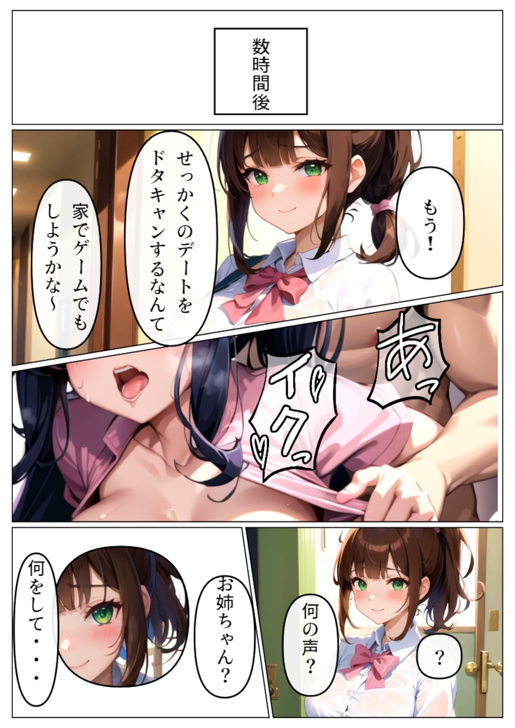 恋人の妹も転校生に寝取られる-水瀬一葉編- 4枚目