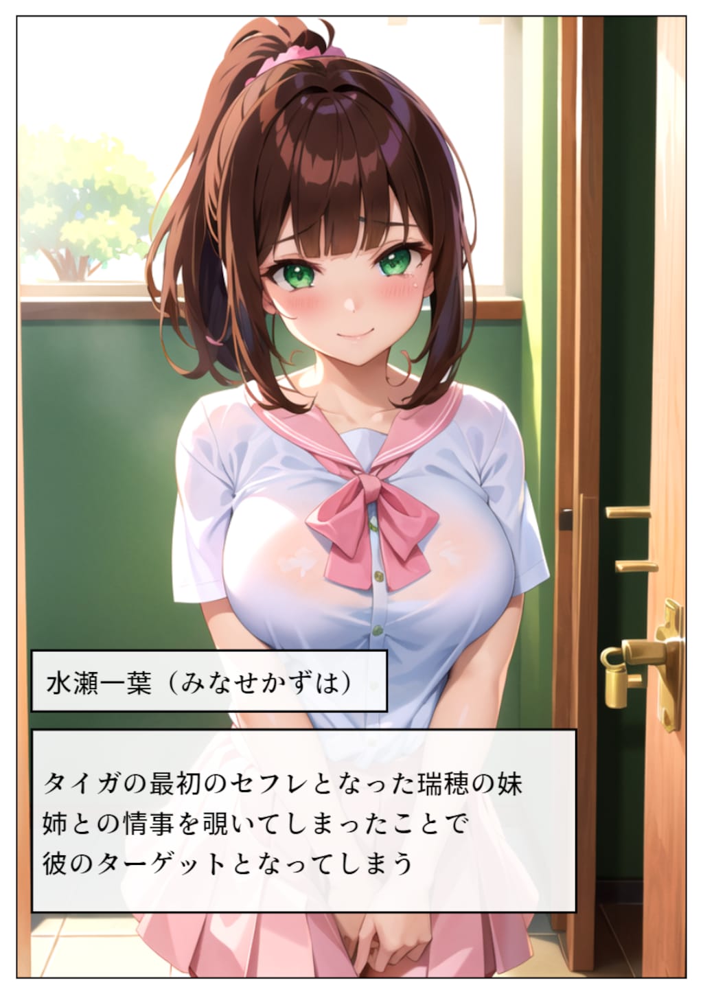 恋人の妹も転校生に寝取られる-水瀬一葉編- 2枚目