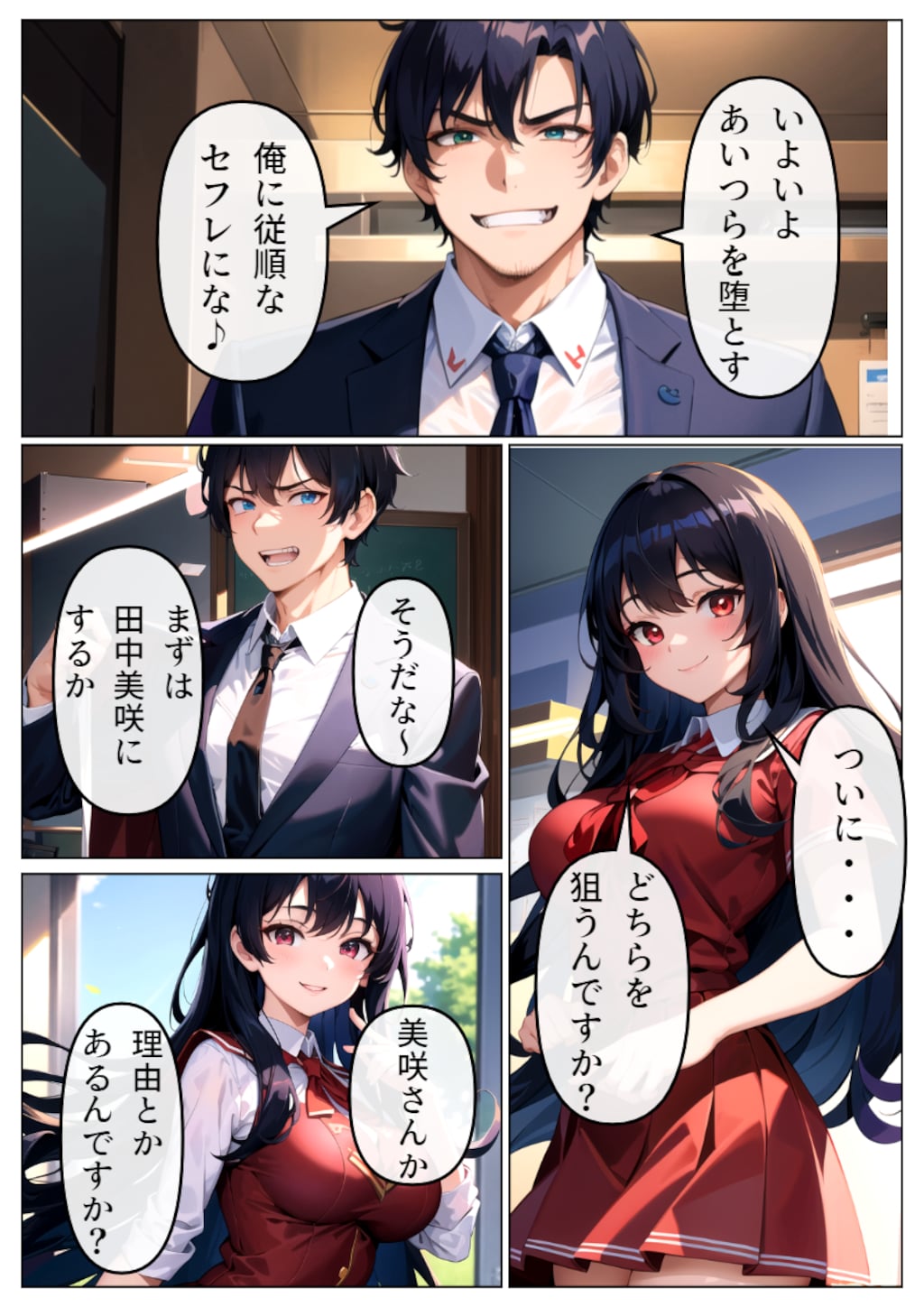 ヤリチン教師に狙われた幼馴染_第1章 5枚目