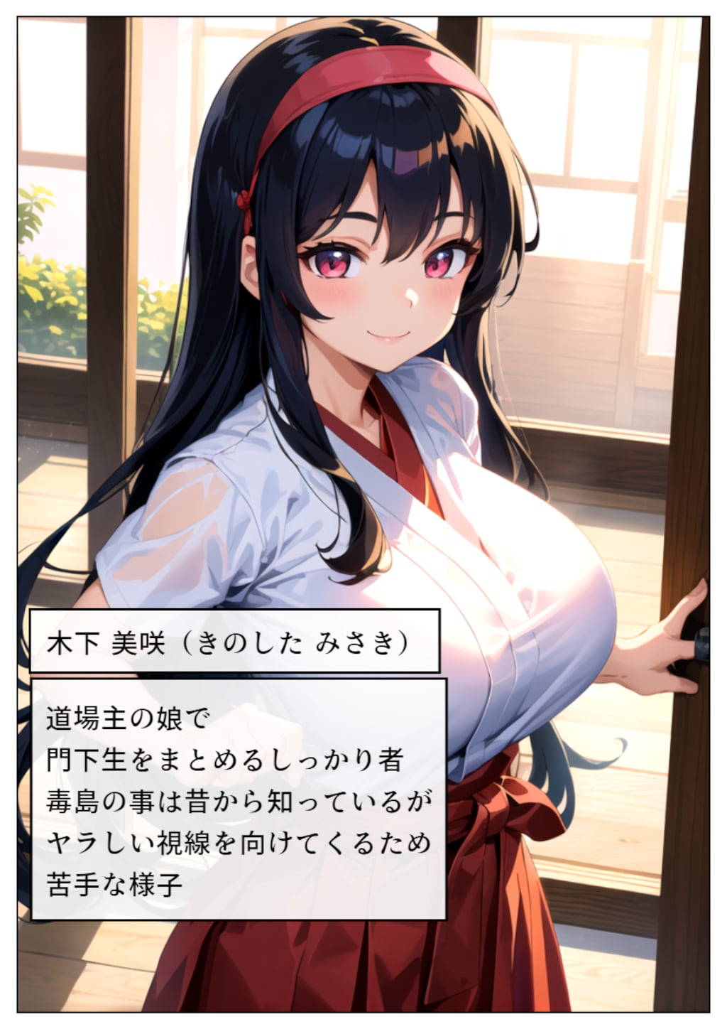 道場を守るため汚される和服美女 2枚目