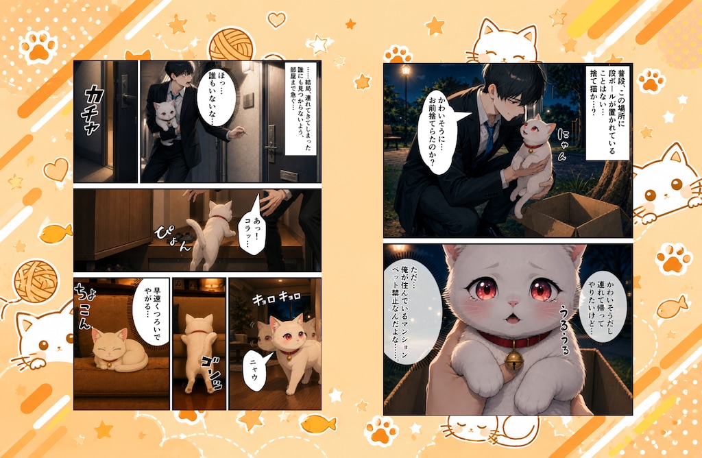 拾われた猫はご主人様に恩返しがしたい 3枚目