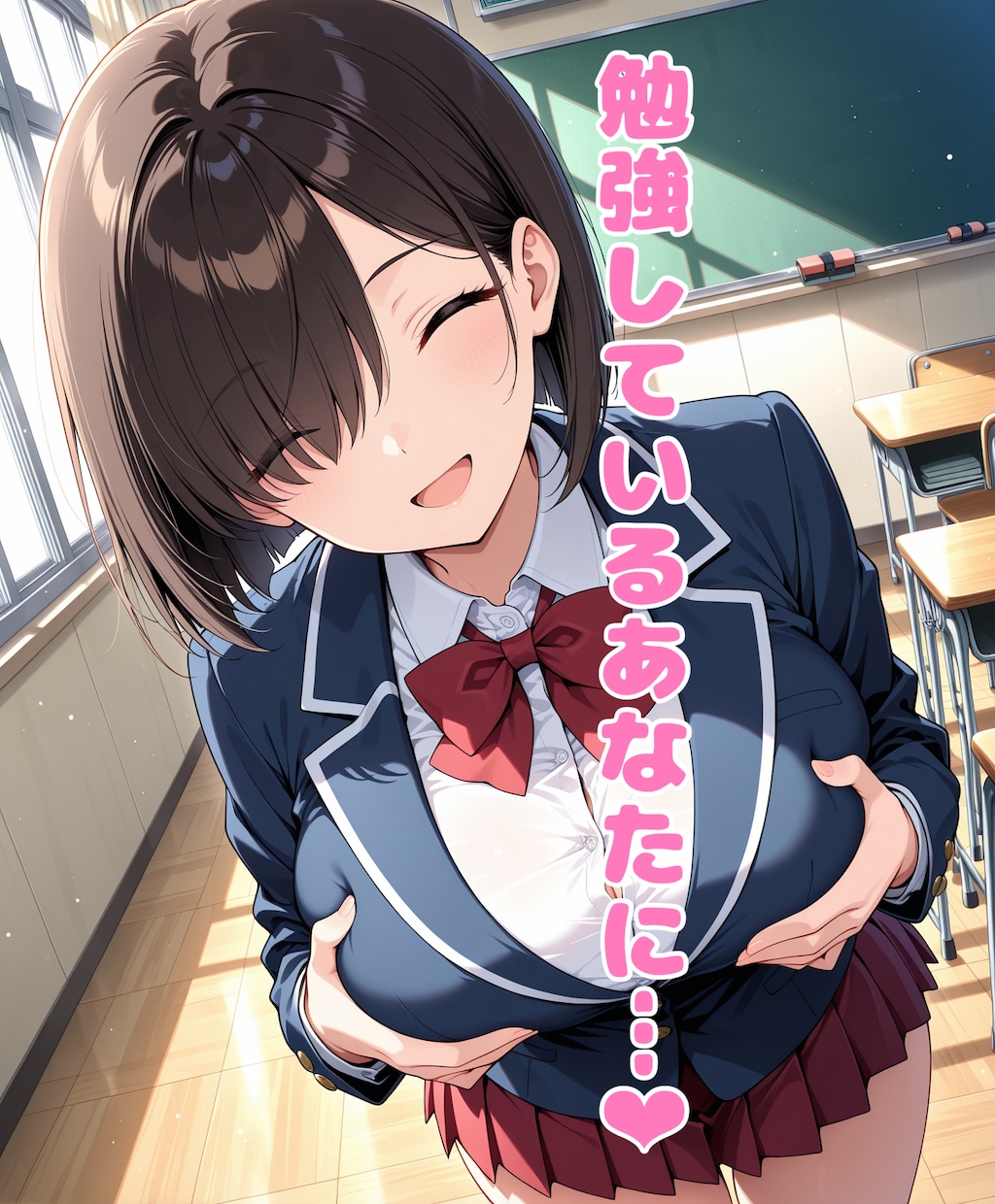 悪い後輩女子のハニートラップで共通テストを潰される❤︎ 3枚目
