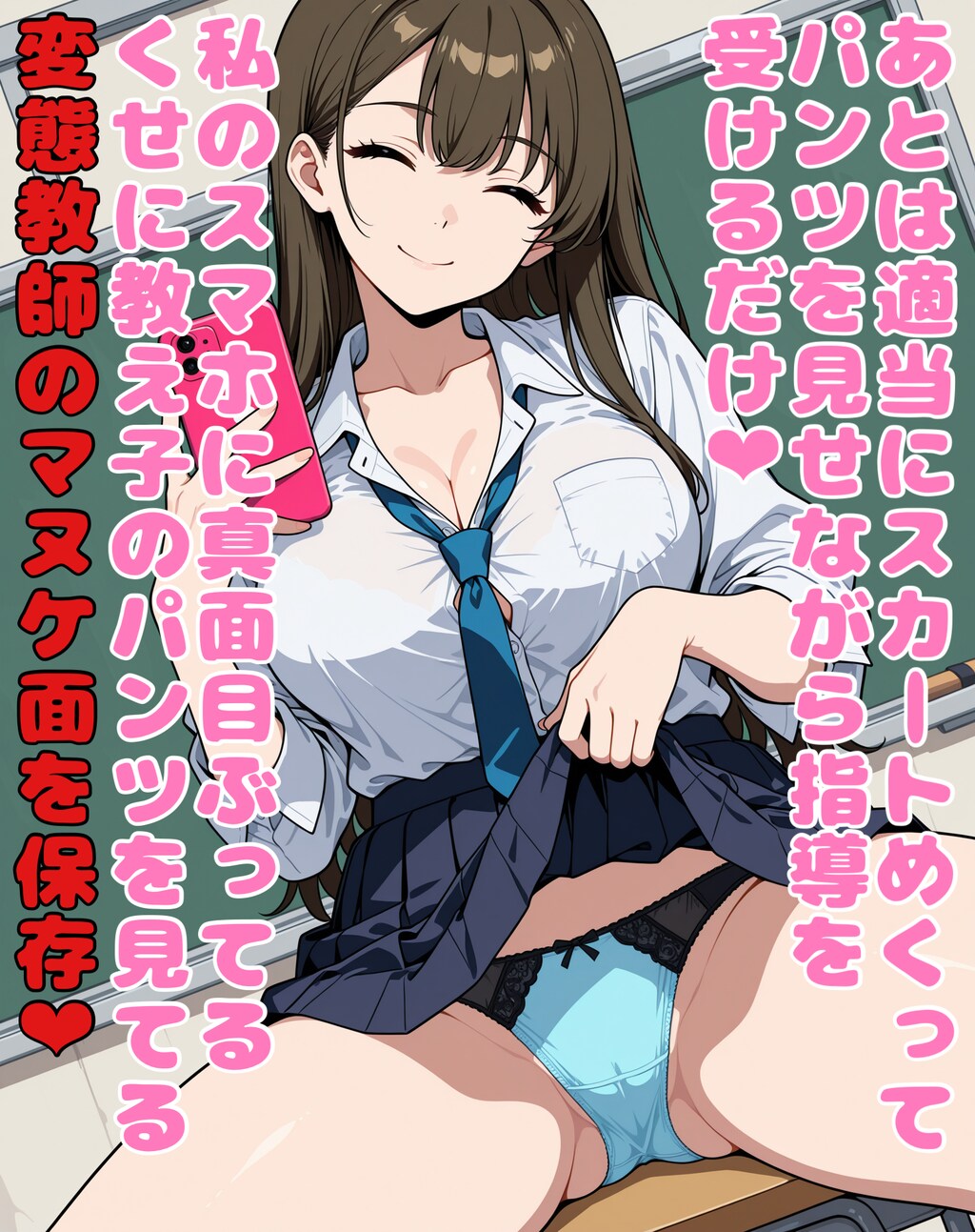 女子生徒の男性教師操り人形化作戦❤︎ 2枚目