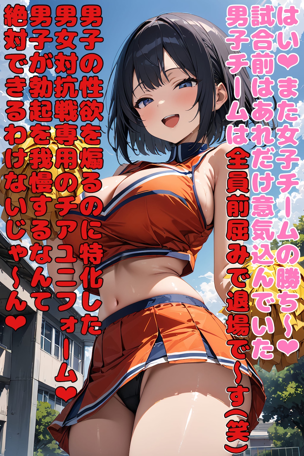 チアガールちゃんの色仕掛けまとめ 2枚目