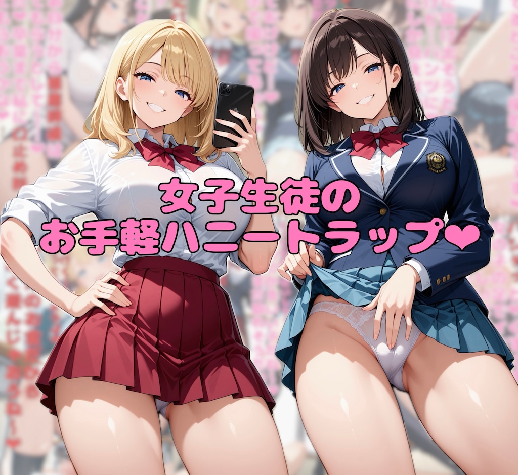 女子生徒のお手軽ハニートラップ❤︎ 1枚目