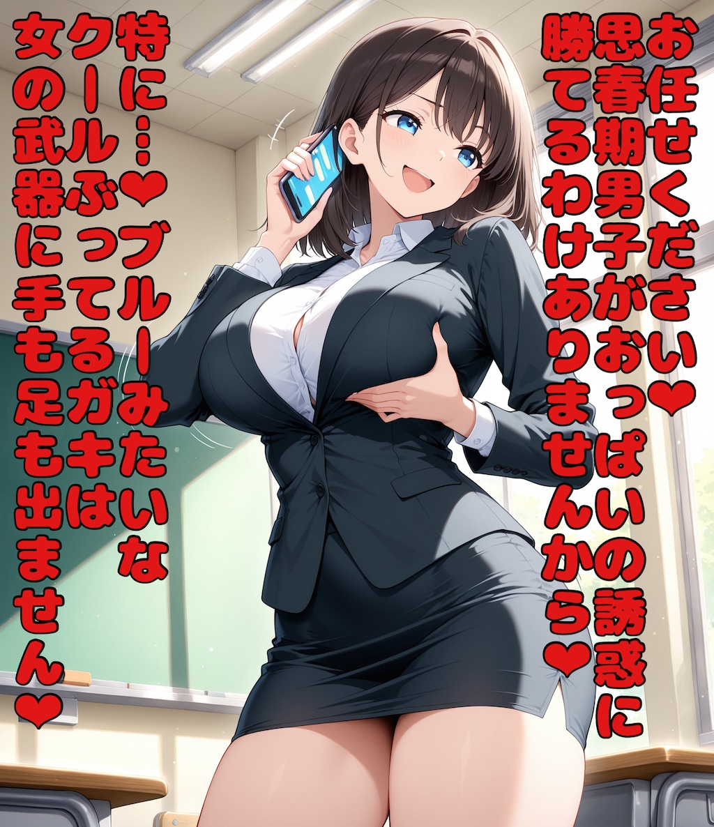悪の組織の女スパイのブルーくん籠絡作戦❤︎ 4枚目