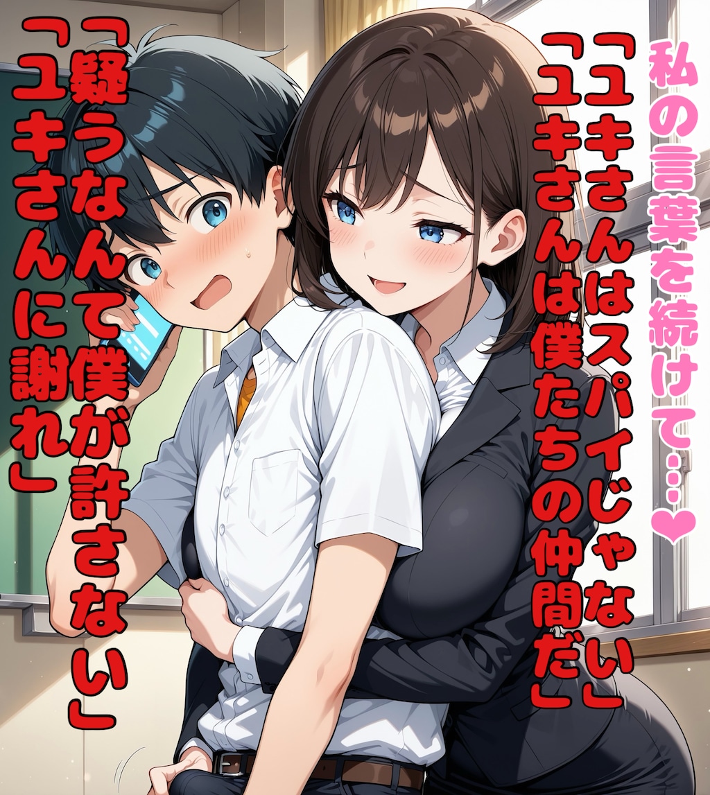 悪の組織の女スパイのブルーくん籠絡作戦❤︎ 10枚目