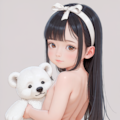 白熊とともに 3枚目