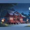 森の神社 6枚目