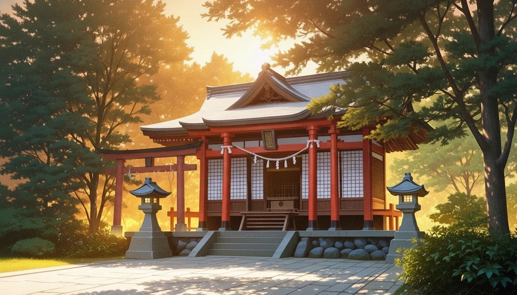 森の神社 7枚目
