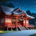 森の神社 4枚目