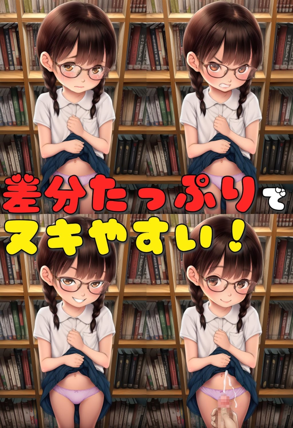 いろんな表情と主観見抜き差分たっぷり【図書室で大人ちんこ観察】【219枚】 4枚目