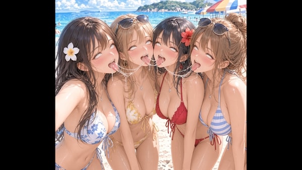 【動画集】よだれアヘ顔が動くとき