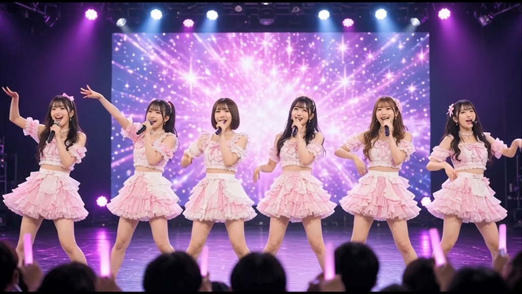 アイドル脱衣ライブ集1 6枚目